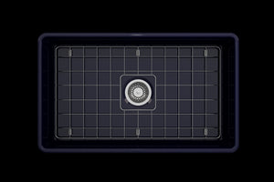 Classico 30' x 18' x 10' Single-Basin Farmhouse Apron Front Kitchen Sink in Sapphire Blue