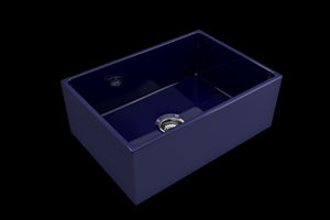 Contempo 27' x 19' x 10' Single-Basin Farmhouse Apron Front Kitchen Sink in Sapphire Blue