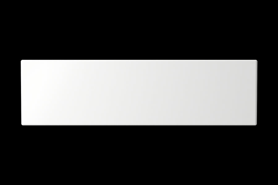 Contempo 36' x 19' x 10' Double-Basin Farmhouse Apron Front Kitchen Sink in Matte White