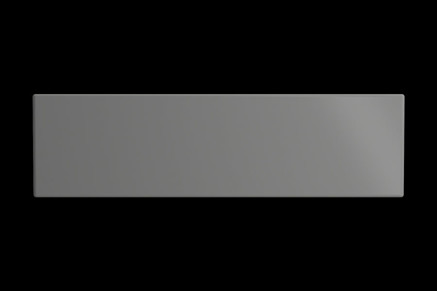 Contempo 36' x 19' x 10' Single-Basin Farmhouse Apron Front Kitchen Sink in Matte Gray