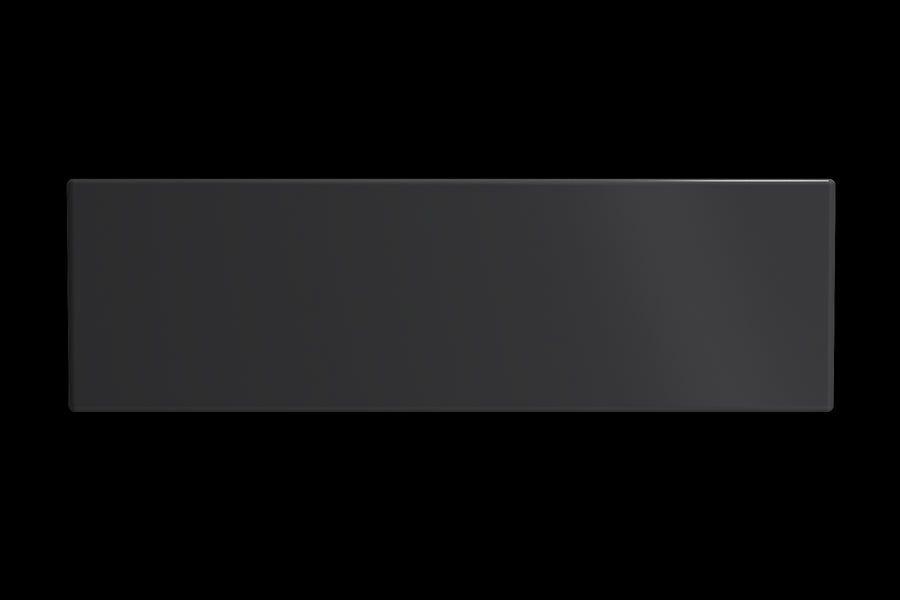 Contempo Step-Rim 33' x 19' x 10' Single-Basin Farmhouse Apron Front Kitchen Sink in Matte Dark Gray