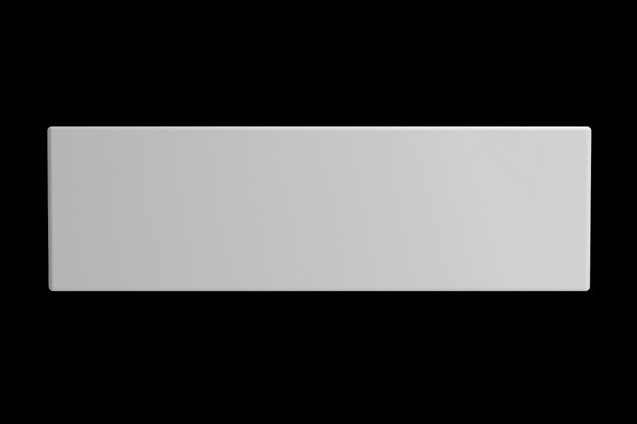 Contempo Step-Rim 33' x 19' x 10' Single-Basin Farmhouse Apron Front Kitchen Sink in Matte White