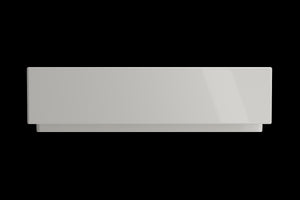 Nuova 34' x 24' x 10' Double-Basin Farmhouse Apron Front Kitchen Sink in Biscuit