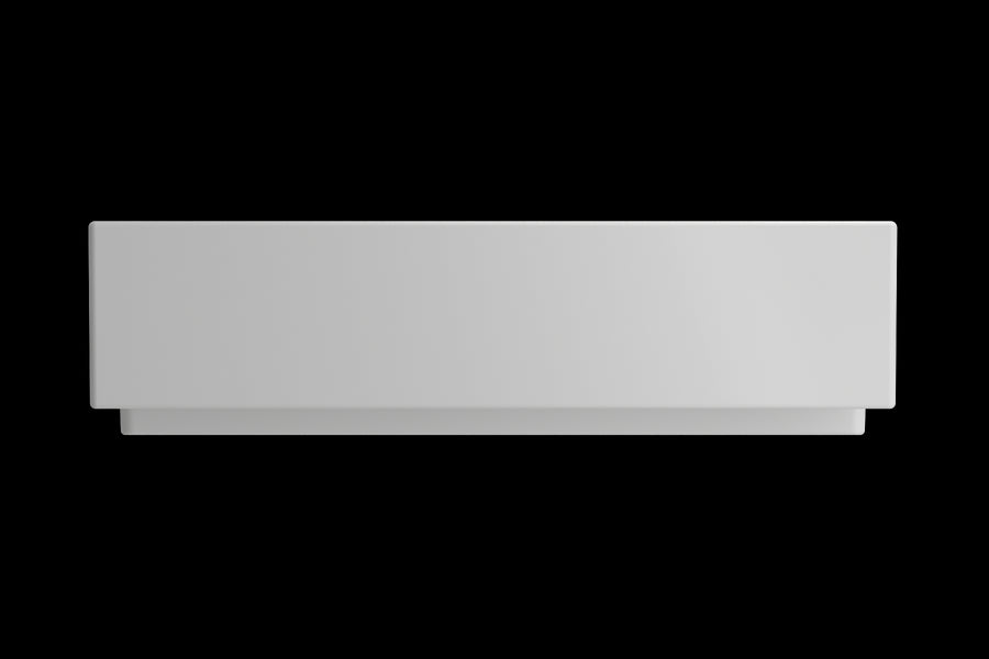 Nuova 34' x 24' x 10' Single-Basin Farmhouse Apron Front Kitchen Sink in Matte White