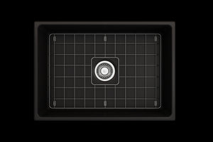 Vigneto 27' x 19' x 10' Single-Basin Farmhouse Apron Front Kitchen Sink in Matte Black