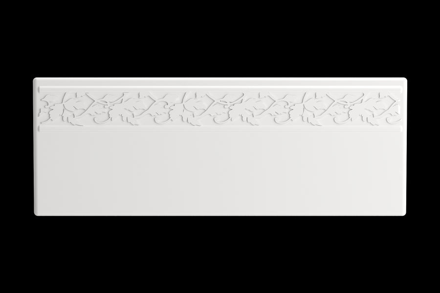 Vigneto 27' x 19' x 10' Single-Basin Farmhouse Apron Front Kitchen Sink in White