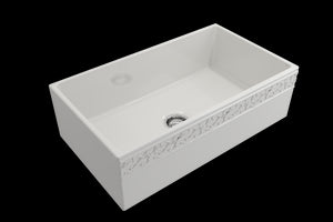 Vigneto 33' x 19' x 10' Single-Basin Farmhouse Apron Front Kitchen Sink in White