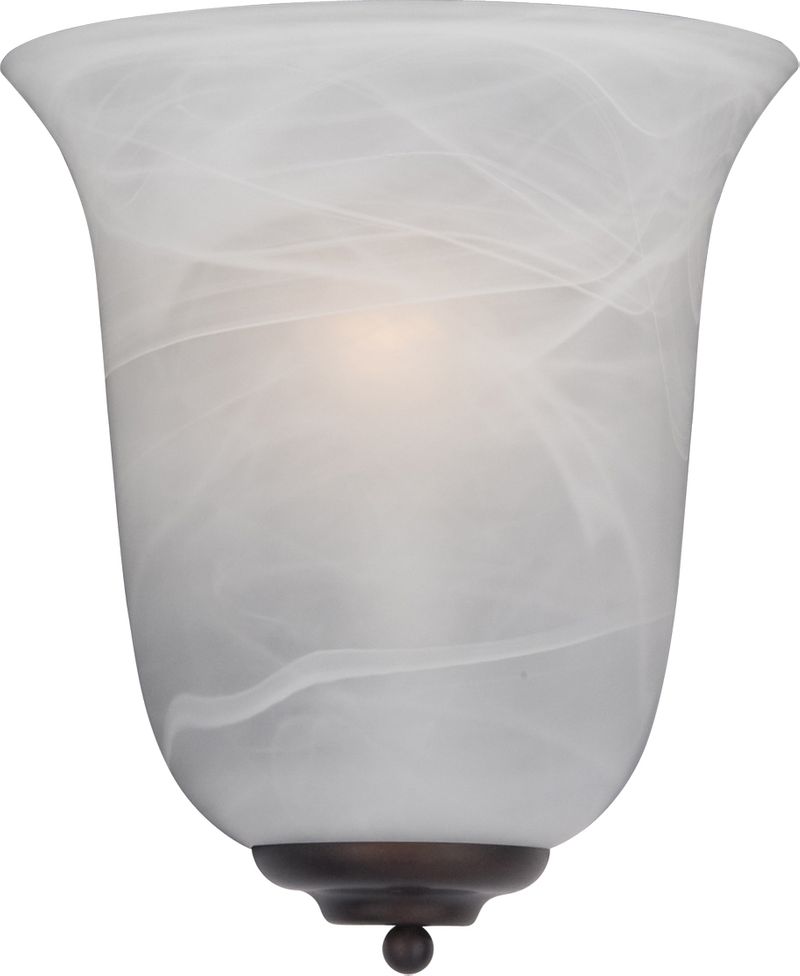 Essentials - 2058x 11' Single Light Wall Sconce in Oil Rubbed Bronze