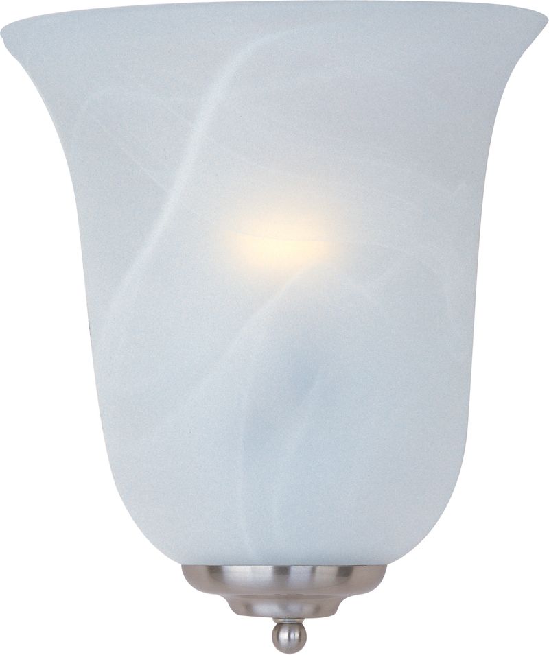 Essentials - 2058x 11' Single Light Wall Sconce in Satin Nickel
