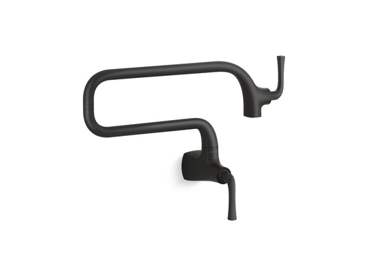 Graze Pot Fillers Kitchen Faucet in Matte Black