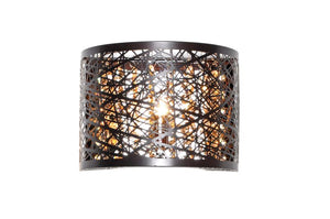Inca 6' Single Light Wall Sconce in Bronze