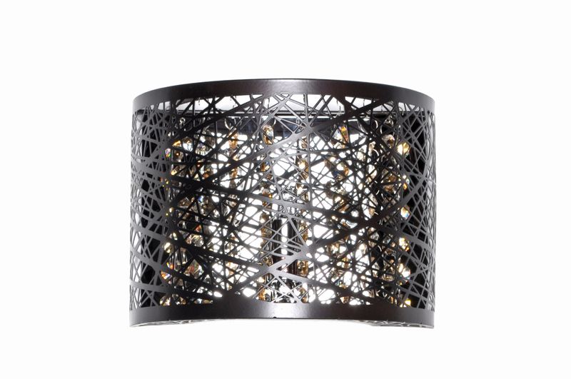 Inca 6' Single Light Wall Sconce in Bronze