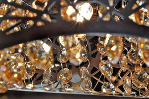 Inca 6' Single Light Wall Sconce in Bronze