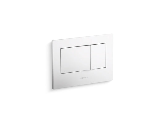 Bevel Flush Actuator Plate in White