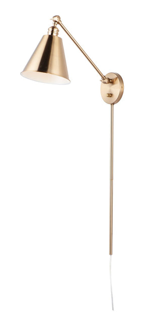 Library 32.25' Single Light Wall Sconce in Heritage