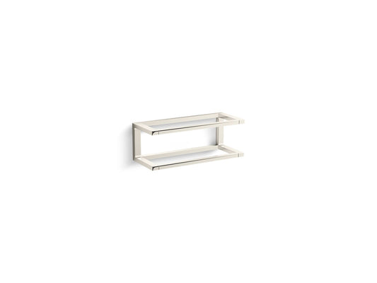 Draft 11.81" Towel Bar in Vibrant Polished Nickel