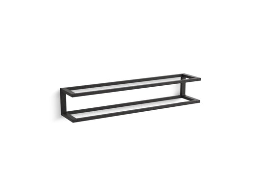 Draft 23.63" Towel Bar in Matte Black
