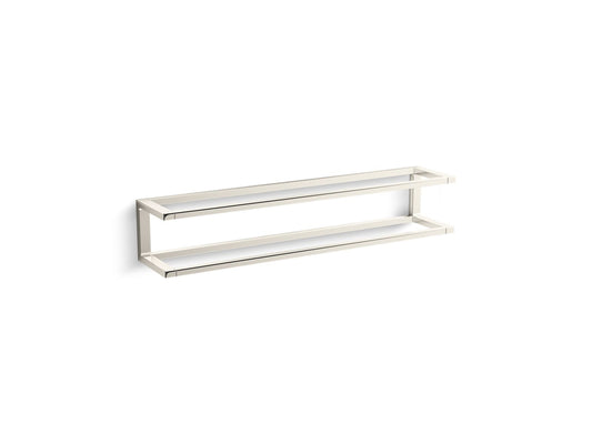 Draft 23.63" Towel Bar in Vibrant Polished Nickel