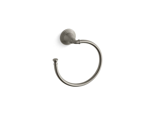 Devonshire 2.94" Towel Ring in Vibrant Brushed Nickel