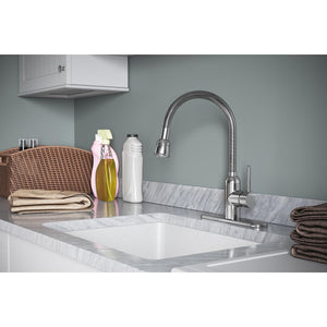 Pursuit Single-Handle Laundry Faucet in Chrome