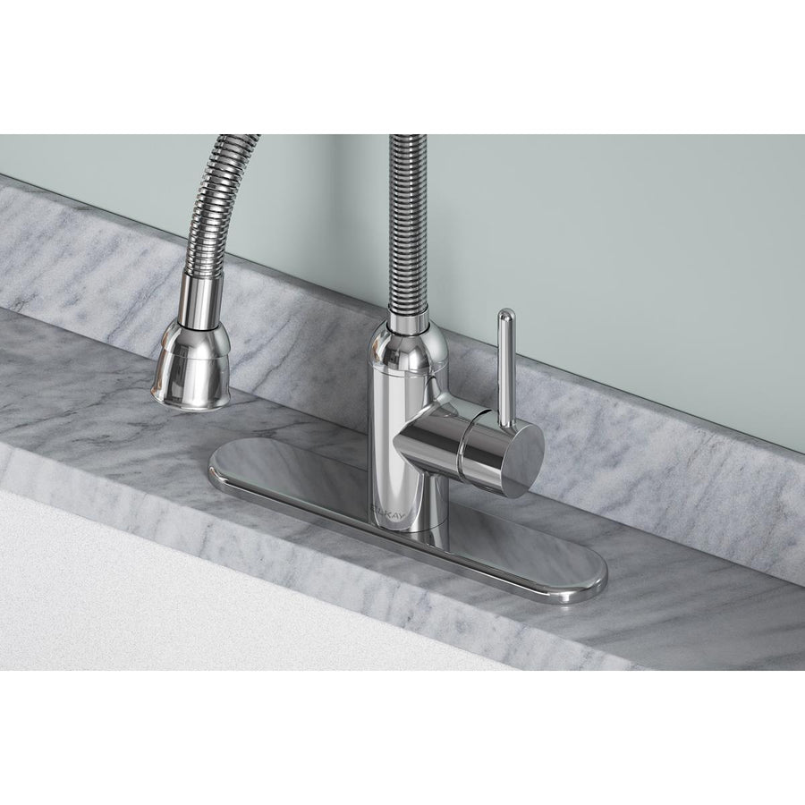 Pursuit Single-Handle Laundry Faucet in Chrome