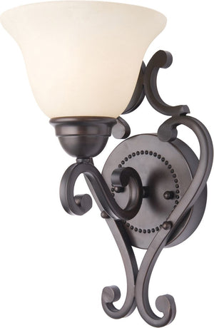 Manor 13.5' Single Light Wall Sconce in Oil Rubbed Bronze