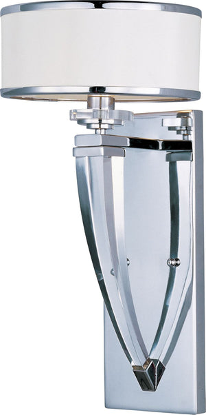 Metro 17.5' Single Light Wall Sconce in Polished Chrome