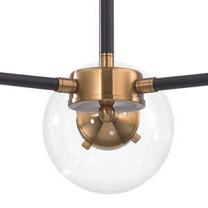 Boudreaux 26' 3 Light Chandelier in Antique Gold