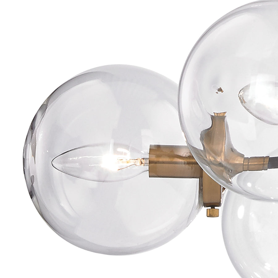 Boudreaux 28' 6 Light Chandelier in Antique Gold