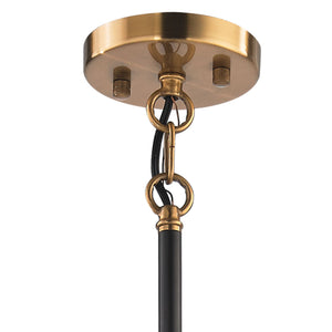 Boudreaux 28' 6 Light Chandelier in Antique Gold