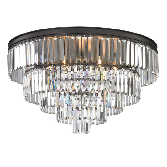 Palacial 31" 6 Light Chandelier in Oil Rubbed Bronze