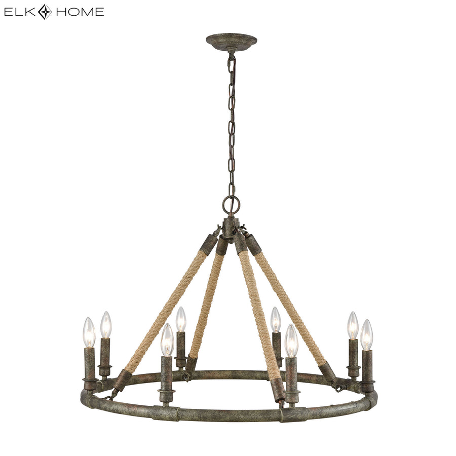 BigSugar 30' 8 Light Chandelier in Natural