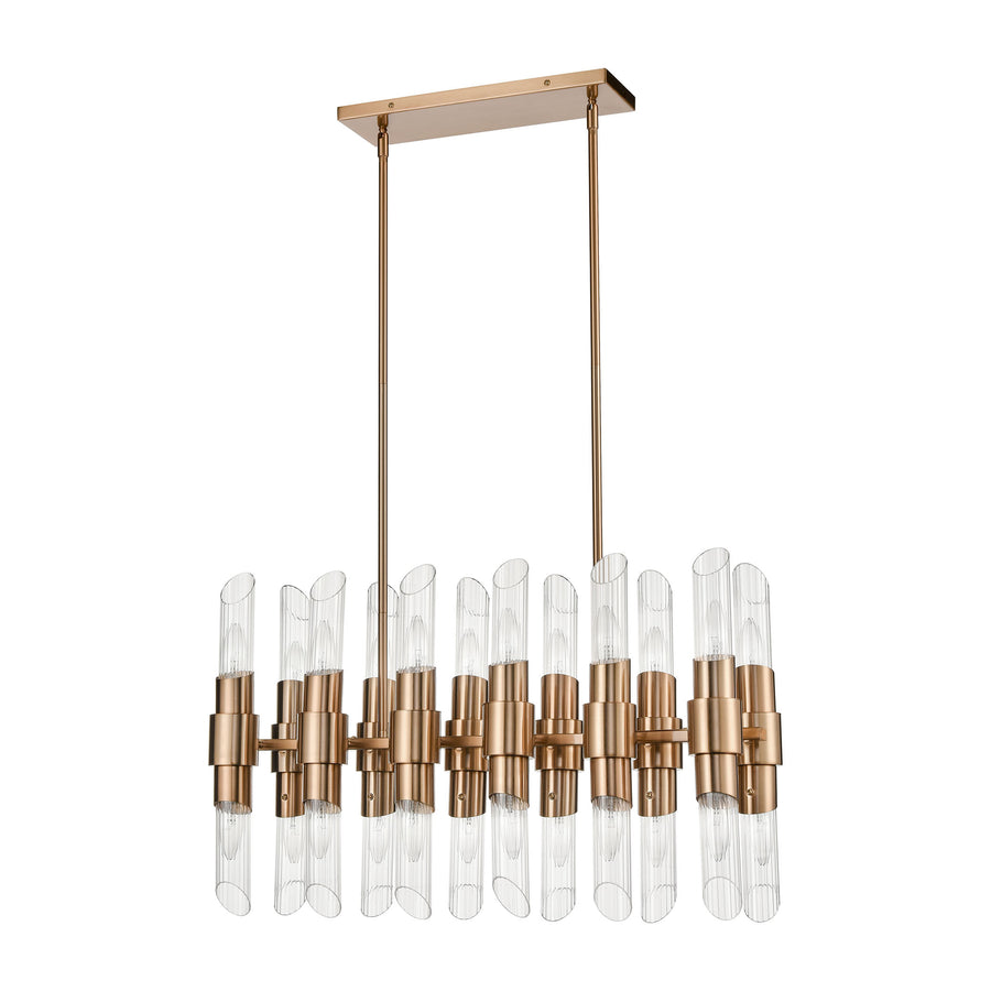 Carisbrooke 28.75' 24 Light Island Light in Burnished Brass