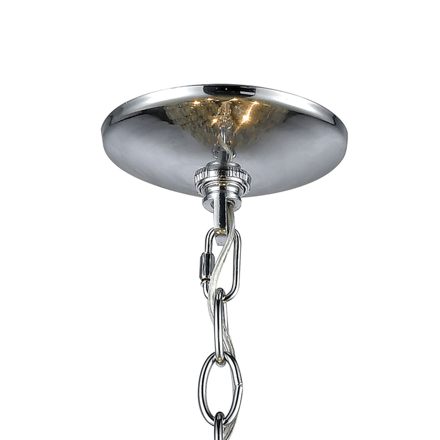Carrington 26' 7 Light Chandelier in Polished Chrome