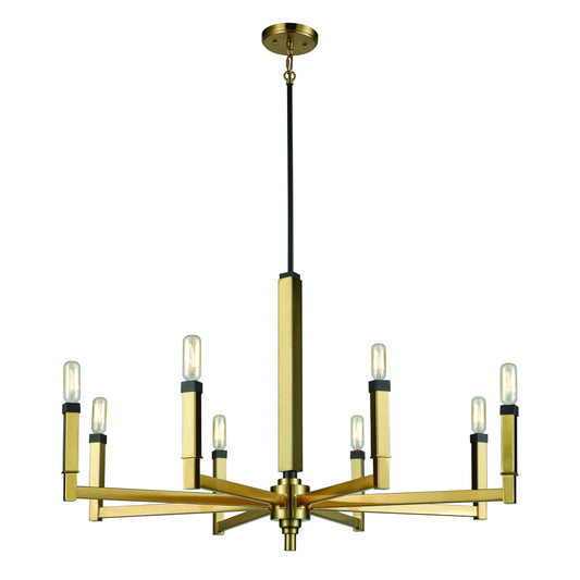 Mandeville 31" 8 Light Chandelier in Oil Rubbed Bronze
