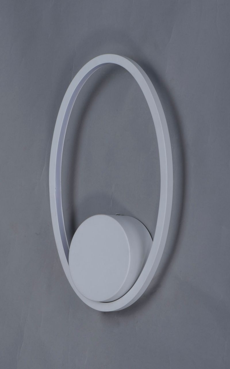 Phase 13.75' Single Light Wall Sconce in Matte White