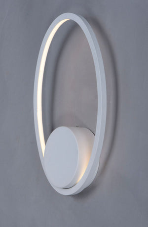 Phase 13.75' Single Light Wall Sconce in Matte White