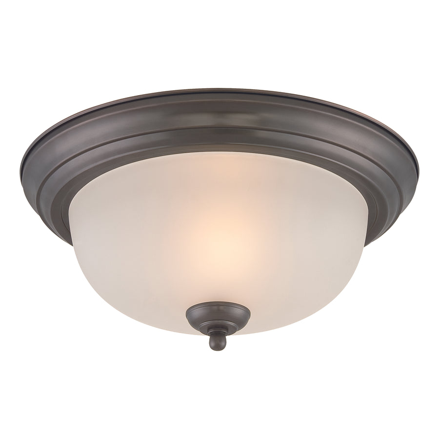 Ceiling Essentials 12' 1 Light Flush Mount in Painted Bronze
