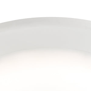 Plandome 6' 1 Light Flush Mount in Matte White