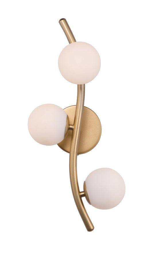 Rover 20.25" 3 Light Wall Sconce in Metallic Gold