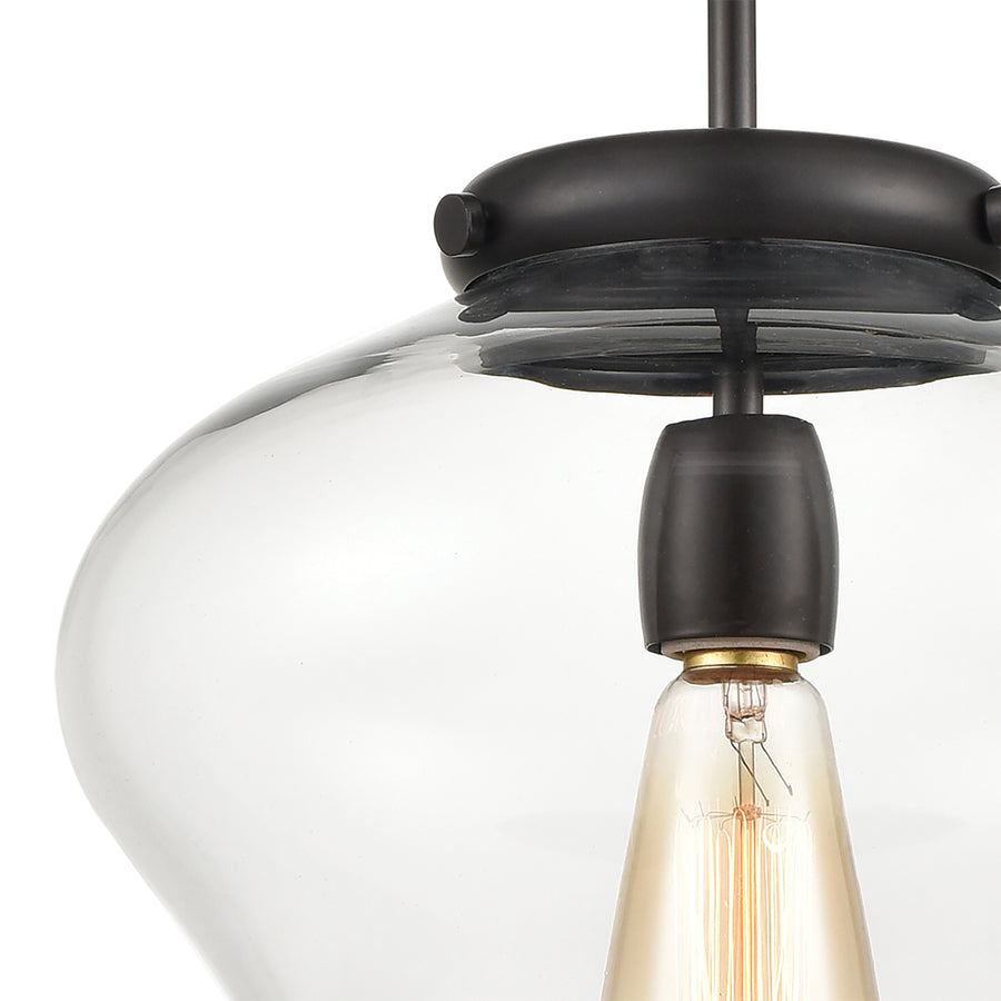 Amore 12' 1 Light Pendant in Oil Rubbed Bronze