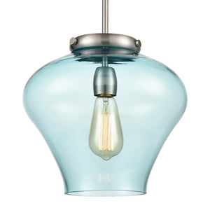 Amore 12' 1 Light Pendant in Satin Nickel