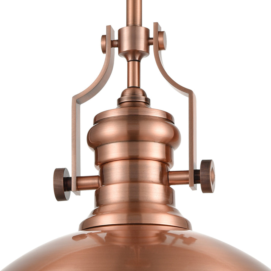 Chadwick 17' 1 Light Pendant in Antique Copper