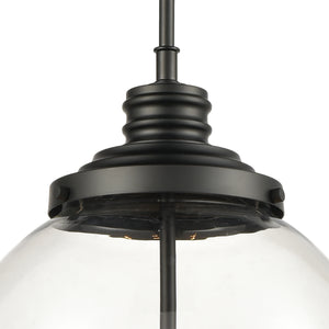 Chandra 13' 4 Light Pendant in Matte Black