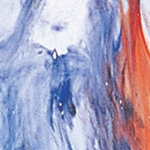 Classico 5' 1 Light Mini Pendant in Mountain Glass & Dark Rust