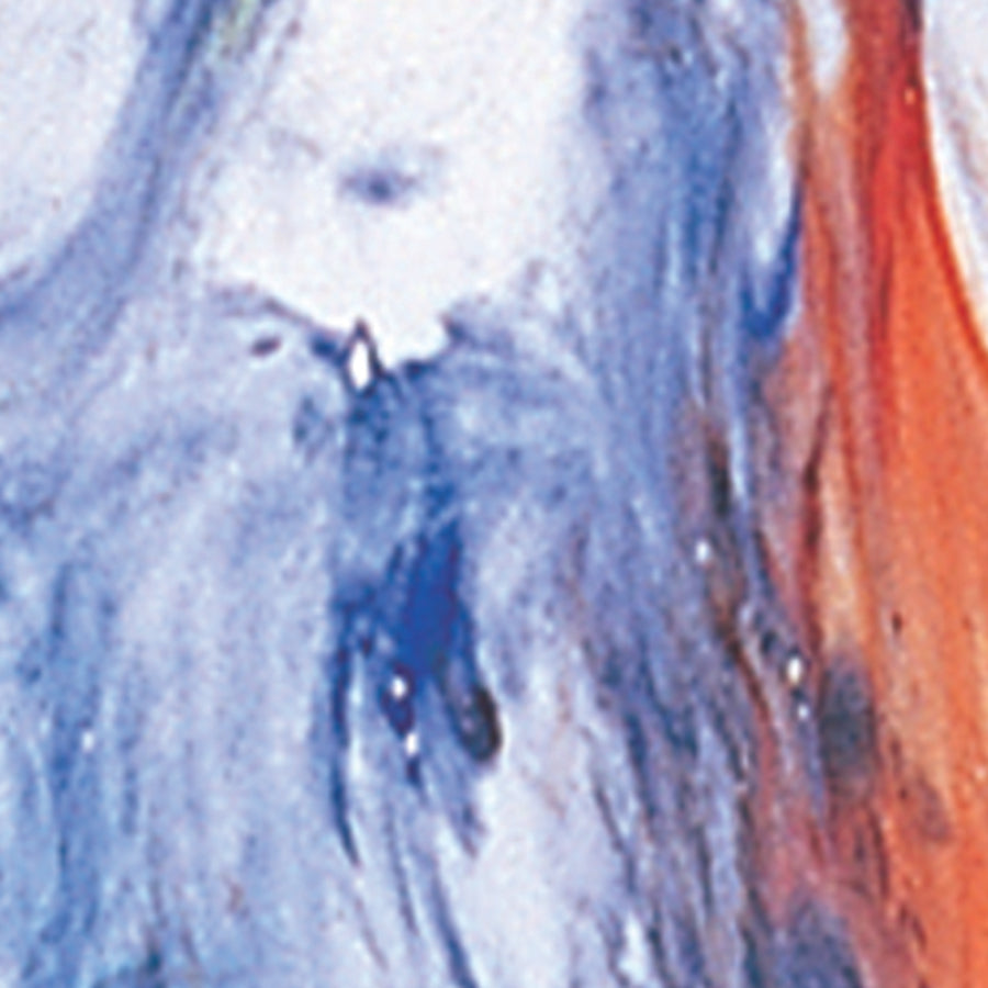 Classico 5' 1 Light Mini Pendant in Mountain Glass & Dark Rust