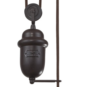 Farmhouse 14' 1 Light Pendant in Oiled Bronze