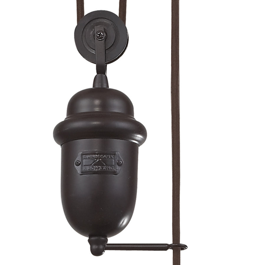 Farmhouse 14' 1 Light Pendant in Oiled Bronze