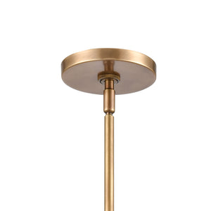 Gabby 11' 1 Light Mini Pendant in Brass