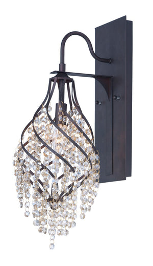 Twirl 22.25' Single Light Wall Sconce in Oil Rubbed Bronze